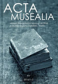 ACTA MUSEALIA  2016/1-2