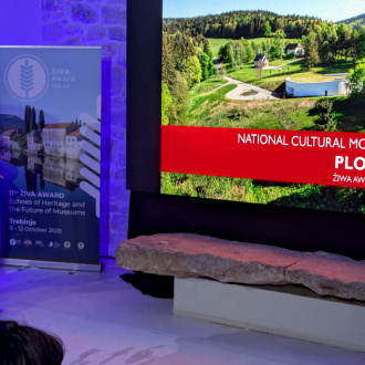 Prezentace NKP Ploština na konferenci Žiwa Award 2025.