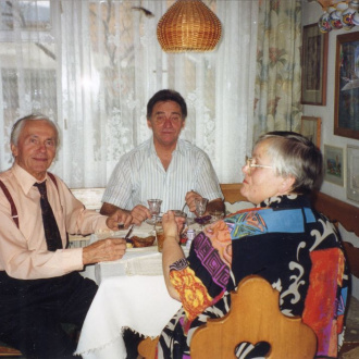 U Pavlištíků na obědě 26.12.1997