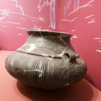 archeologická_expozice_detail_hrad_Malenovice