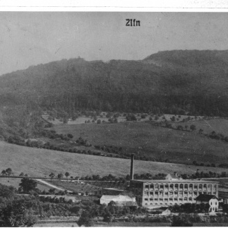 První tovární budova firmy Baťa u nádraží, 1906